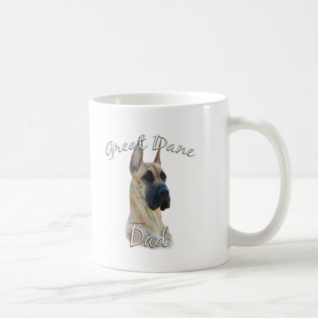 Taza De Café Gran danés (romano le) Mamá 2 (Derecha)