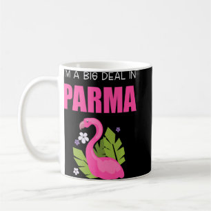 Taza De Café Gran Deal Sarcástico Funny Parma Ohio Flamingo Ros