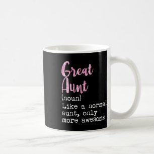 Taza De Café Gran definición de tía sustantivo como tía normal