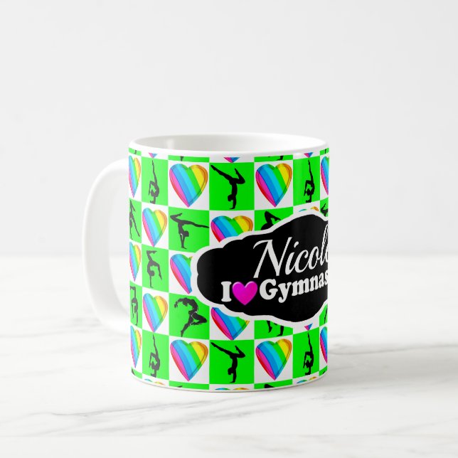 TAZA DE CAFÉ GRAN DISEÑO GIMNASIO (Anverso izquierdo)
