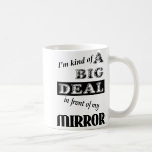 Taza De Café Gran Espejo Divertido Humor Mug