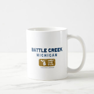 Taza De Café Gran estado del lago battle Creek Michigan