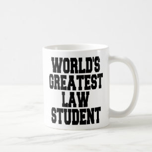 Taza De Café Gran estudiante de Derecho del Mundo