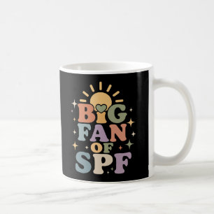 Taza De Café Gran fan de la protección solar SPF en verano