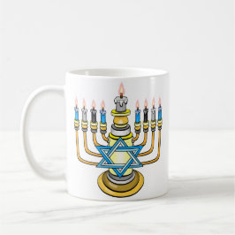 Taza De Café Gran Feliz Hanukkah