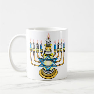 Taza De Café Gran Feliz Hanukkah