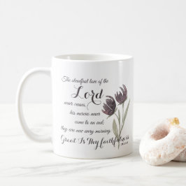 Taza De Café Gran fidelidad a la escritura cristiana verse