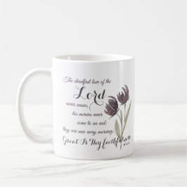 Taza De Café Gran fidelidad a la escritura cristiana verse