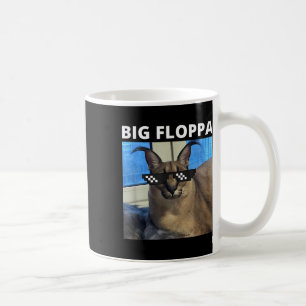 Taza De Café Gran gato meme floppa