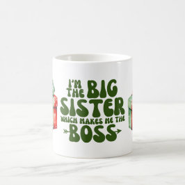 Taza De Café Gran Hermana navidad Gran Jefe