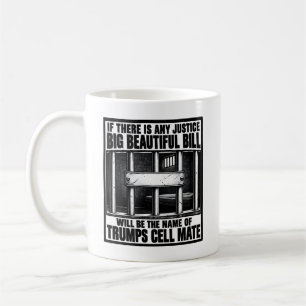 Taza De Café Gran Hermoso Deseo de Justicia de Compañero de Cel