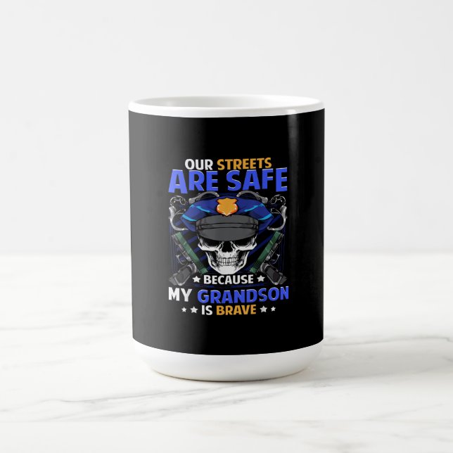Taza De Café Gran hijo de la Línea Azul delgada (Centro)