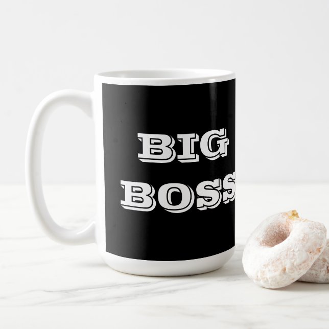 Taza De Café Gran Jefe (Con donut)