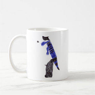 Taza De Café Gran Jefe Fuzzy Express® Prisionero de gzilla malo