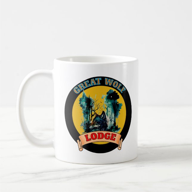 TAZA DE CAFÉ GRAN LODGE WOLF (Izquierda)