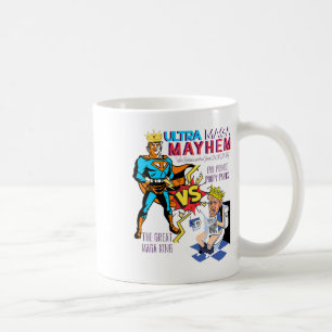 Taza De Café Gran Maga Rey Donald Trump Biden Estados Unidos Ul