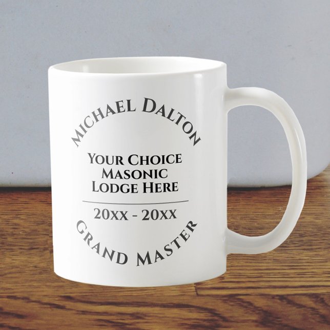 Taza De Café Gran Master Masonic (Subido por el creador)