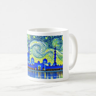Taza De Café Gran Mezquita Sheikh Zayed, Abu Dhabi, Emiratos Ár