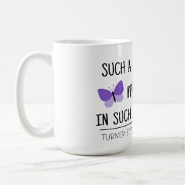 Taza De Café Gran milagro conciencia del síndrome de Turner