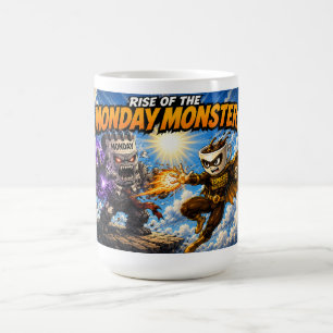 Taza De Café Gran Monstruo del Lunes – El Enforcer del Espresso