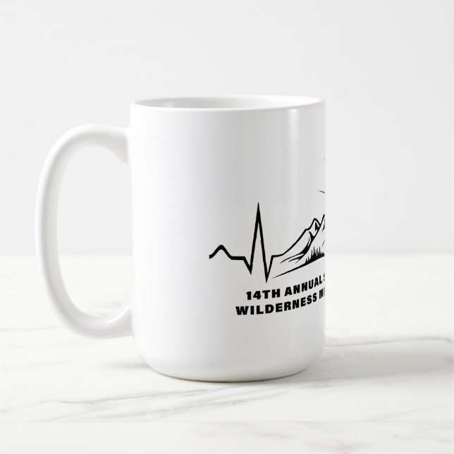 Taza De Café Gran Mug 2021 Estudiante de medicina silvestre (Izquierda)