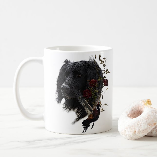 Taza De Café Gran Munsterlander con faisán (Con donut)