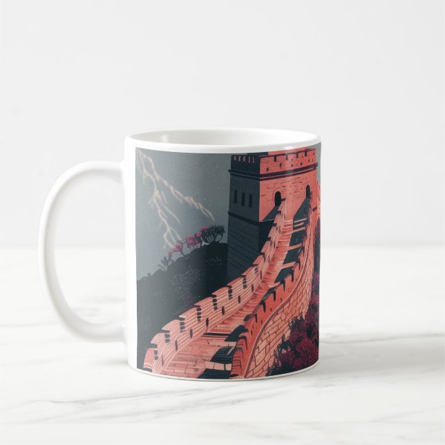 Taza De Café Gran Muralla de China (Izquierda)