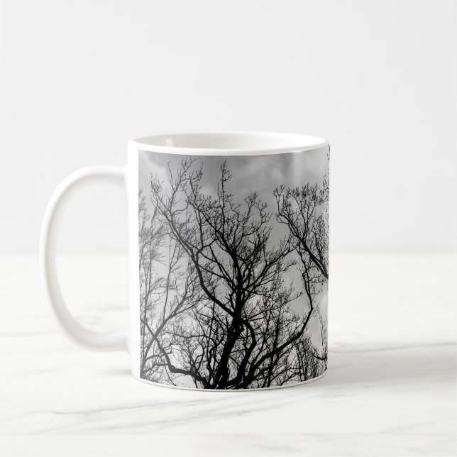Taza De Café Gran ola de árboles (Izquierda)