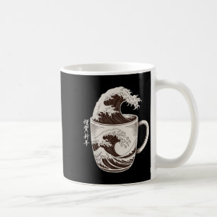 Taza De Café Gran Ola De Café Splash Japonés Art Mug Caffe