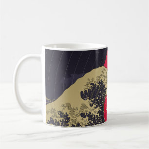 Taza De Café "Gran ola de kanagawa". Hokusai, onda japonesa i