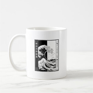 Taza De Café Gran Ola Frente a Kanagawa Hokusai Ukiyo-e Japón