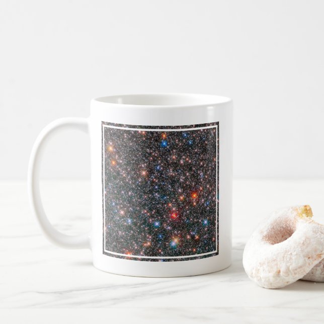 Taza De Café Gran Parte Galáctica De La Vía Láctea. (Con donut)