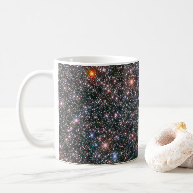 Taza De Café Gran Parte Galáctica De La Vía Láctea. (Con donut)