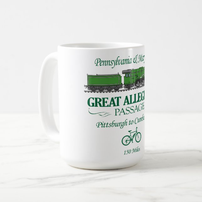 Taza De Café Gran paso de Allegheny (RT2) (Anverso izquierdo)