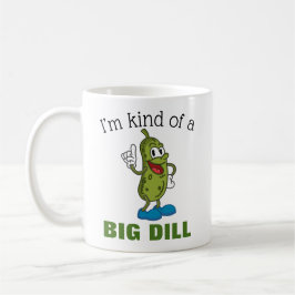 Taza De Café Gran Pepino en Vinagre con Juego de Palabras