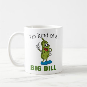 Taza De Café Gran Pepino en Vinagre con Juego de Palabras