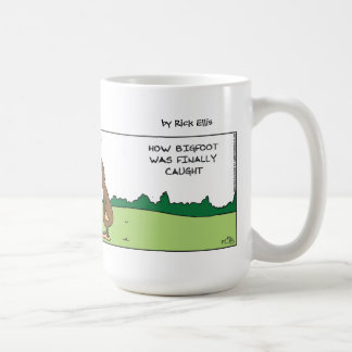 Taza De Café Gran Pie Divertido Atrapado