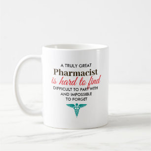 Taza De Café Gran regalo de nombre personalizado para farmacéut