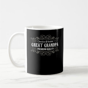 Taza De Café Gran regalo del Día del Padre Vintage del Abuelo 