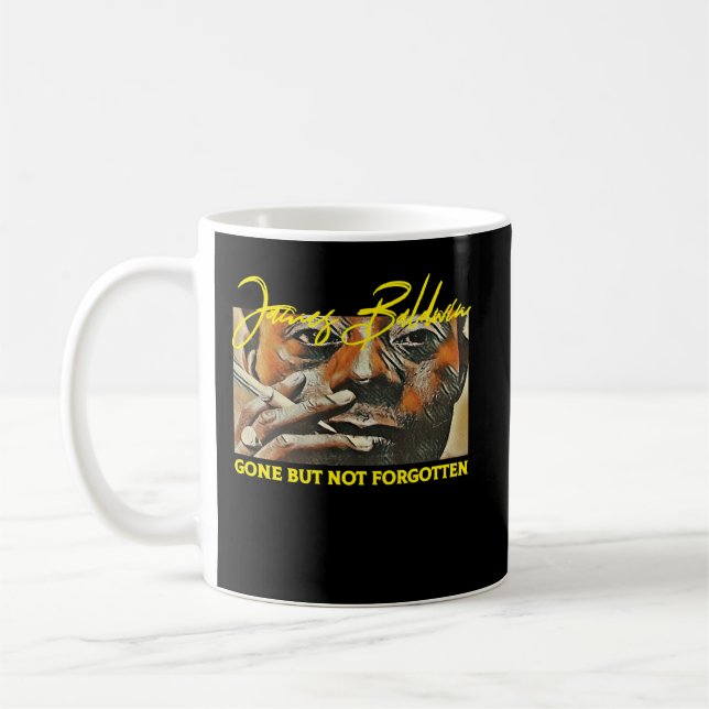 Taza De Café Gran Regalo James Baldwin Regalo Para Navidades (Izquierda)