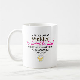 Taza De Café Gran regalo personalizado de nombre de soldador