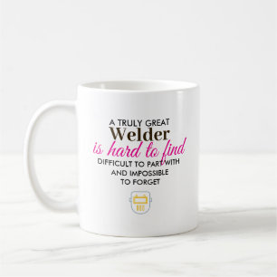 Taza De Café Gran regalo personalizado de nombre de soldador