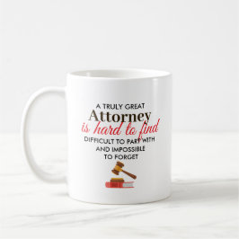 Taza De Café Gran regalo personalizado de nombre para abogado