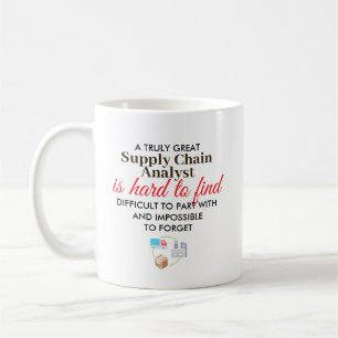 Taza De Café Gran regalo personalizado de nombre para Analista