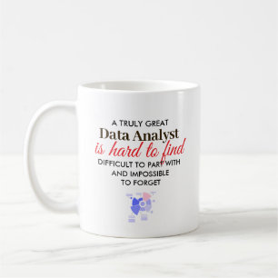 Taza De Café Gran regalo personalizado de nombre para Analista