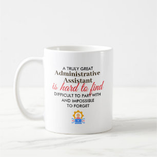 Taza De Café Gran regalo personalizado de nombre para Asistente