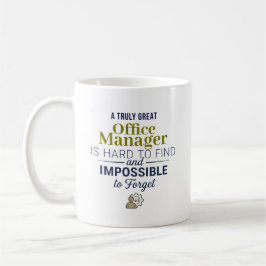 Taza De Café Gran regalo personalizado de nombre para gerente d