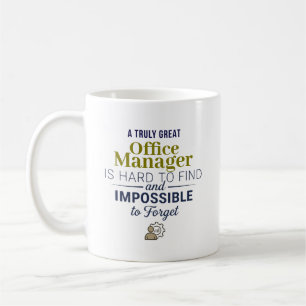 Taza De Café Gran regalo personalizado de nombre para gerente d