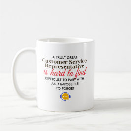 Taza De Café Gran regalo personalizado para representante de se