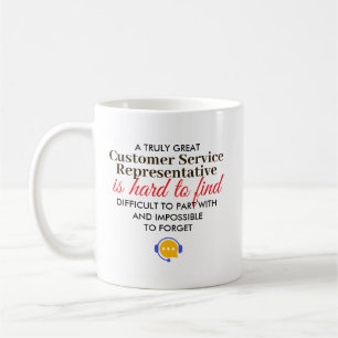 Taza De Café Gran regalo personalizado para representante de se
